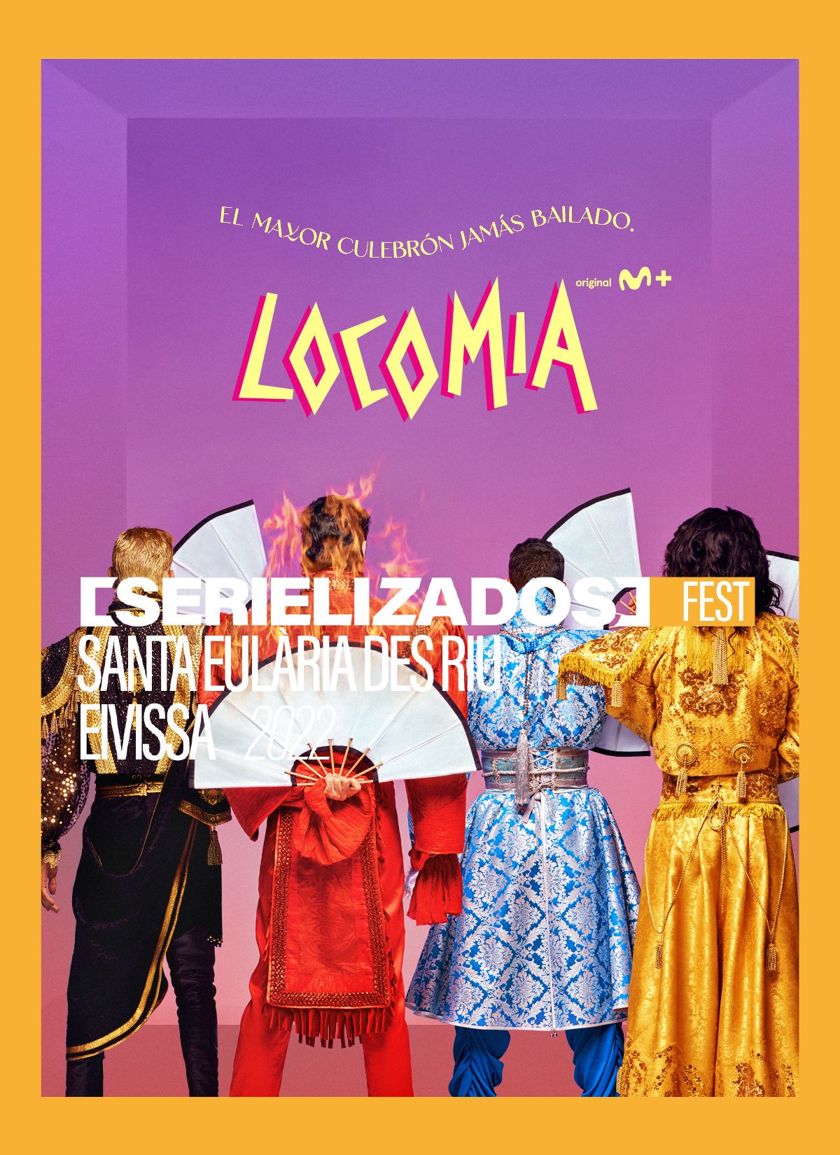 El estreno mundial de la serie ‘Locomía’ (Movistar+) inaugura el Serielizados Fest Santa Eulària des Riu