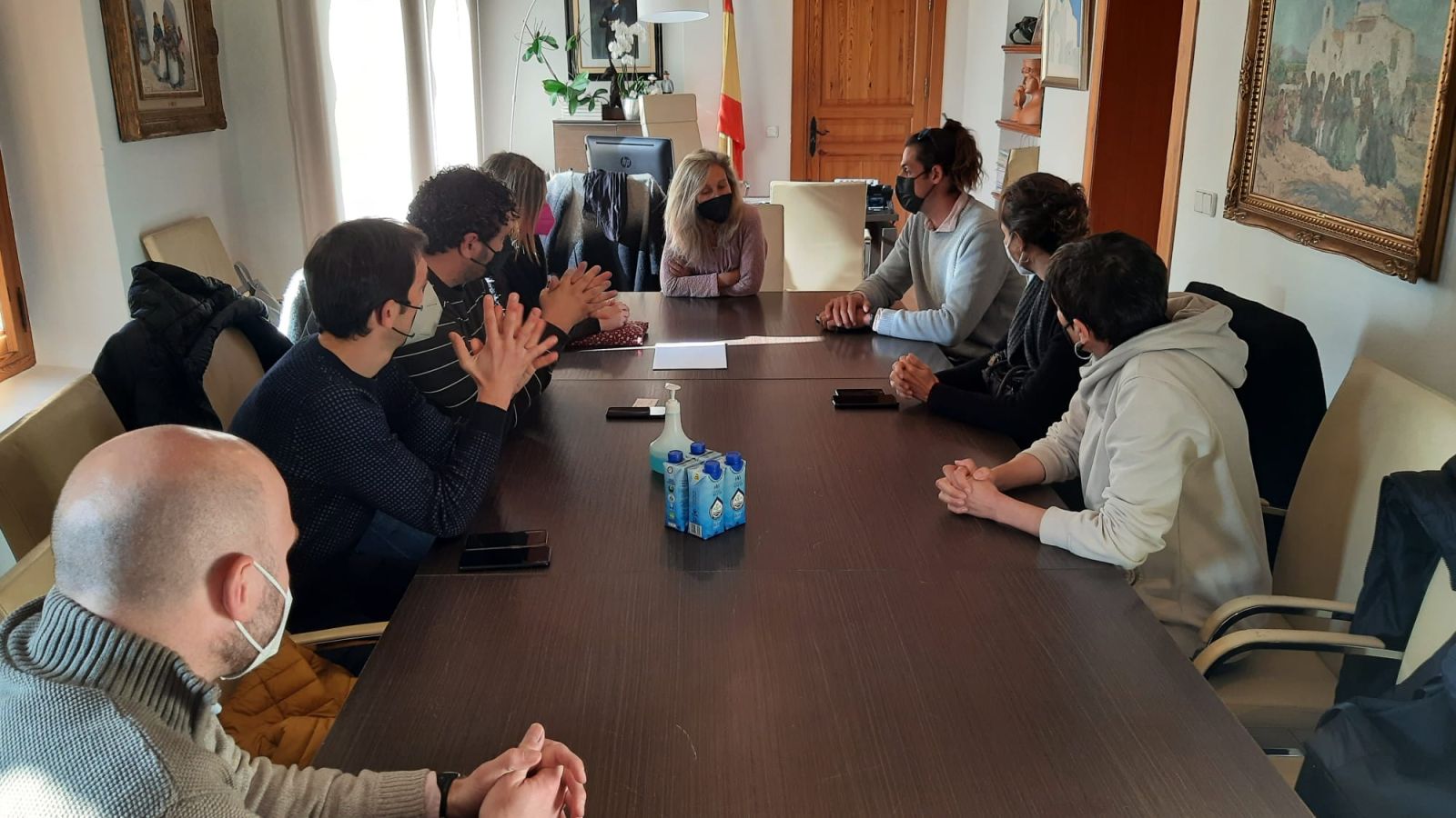 Delegacions de Manacor i Sant Llorenç des Cardassar visiten Santa Eulària des Riu per conèixer el model de gestió de residus   