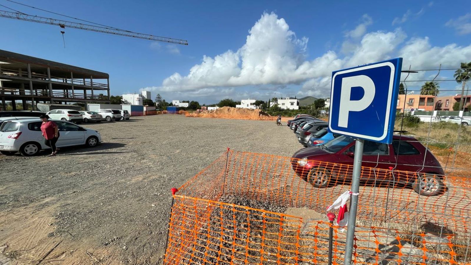 Santa Eulària finaliza el acondicionamiento de dos parkings gratuitos en Jesús y suma casi 200 plazas más en 2022