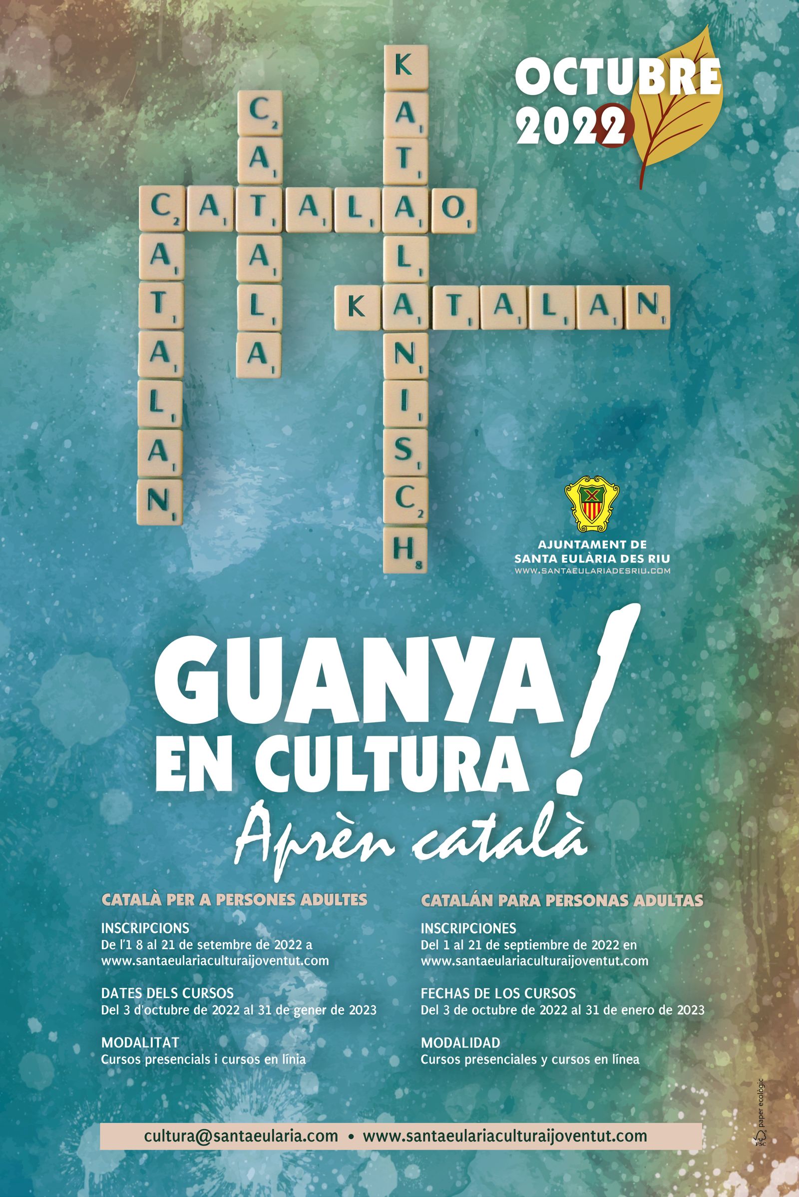 El próximo 1 de septiembre se abre el plazo para inscribirse a los cursos de catalán del Ayuntamiento
