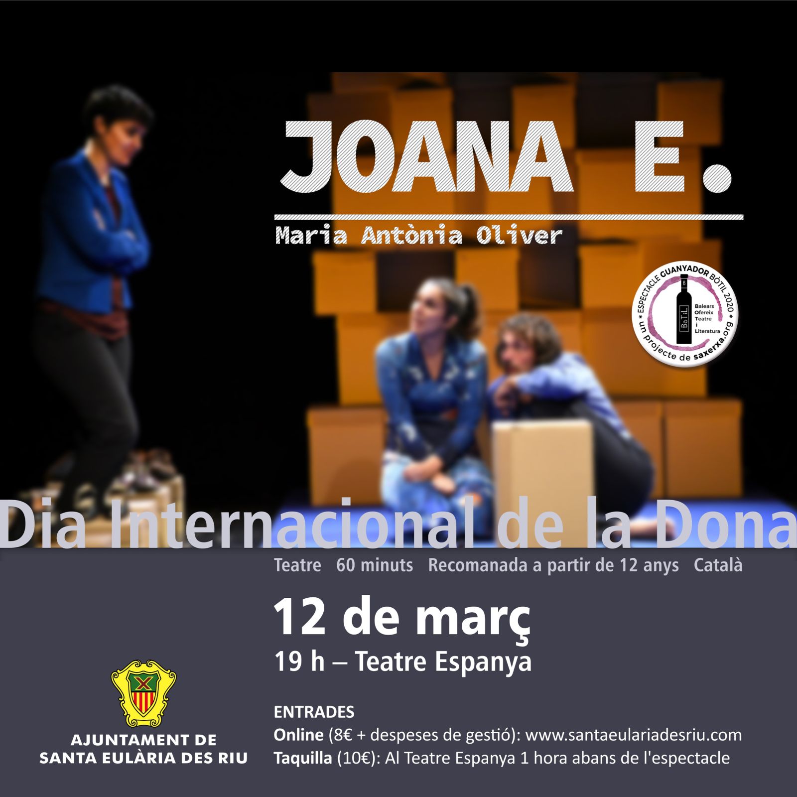 Galiana Teatre arriba al Teatre Espanya amb el seu espectacle 'Joana E.'