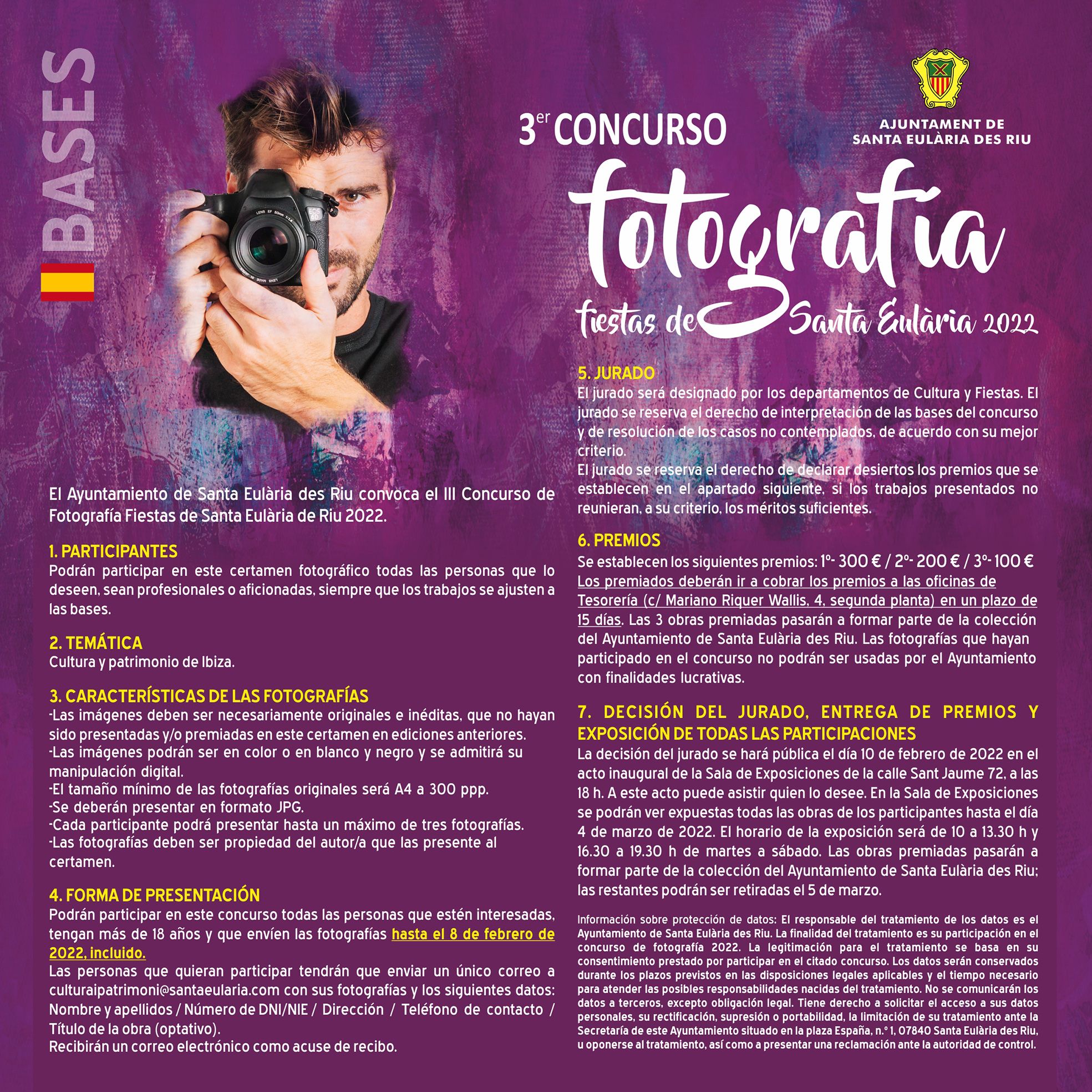 Exposición del Concurso de Fotografía Fiestas de Santa Eulària 2022
