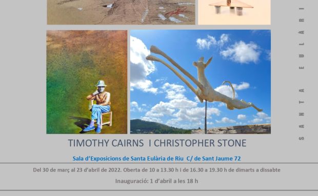 Exposición 'Apricate' de Timothy Cairns y Cristopher Stone en la Sala d'Exposicions Sant Jaume 72