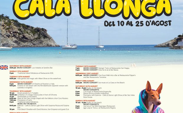 La música, las jornadas deportivas y la tradición ibicenca marcan la agenda de actividades de las fiestas de Cala Llonga 2024