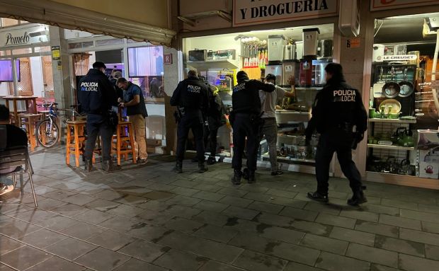 La Policía local de Santa Eulària realiza un operativo policial de seguridad especial durante tres días