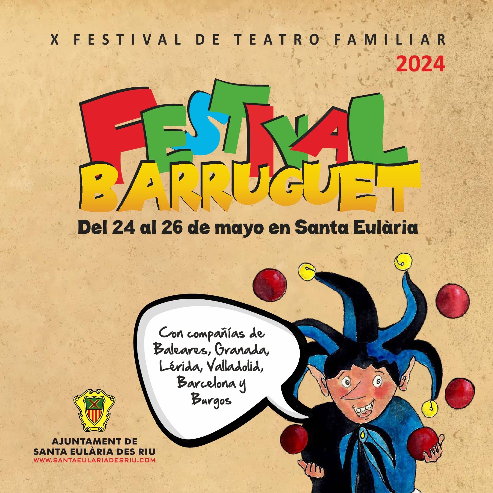 El Festival Barruguet de Teatre Familiar tindrà funcions especials per als majors de les residències de Santa Eulària i Jesús