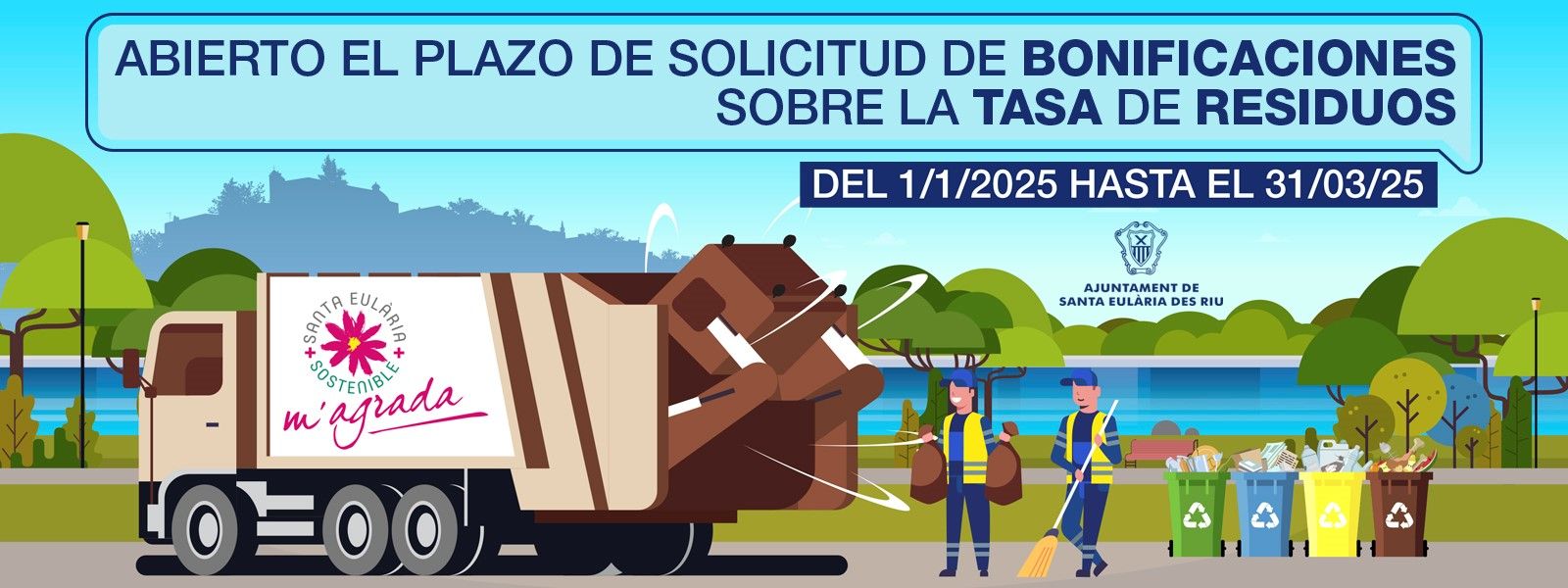 Tasa Bonificación Residuos 2025