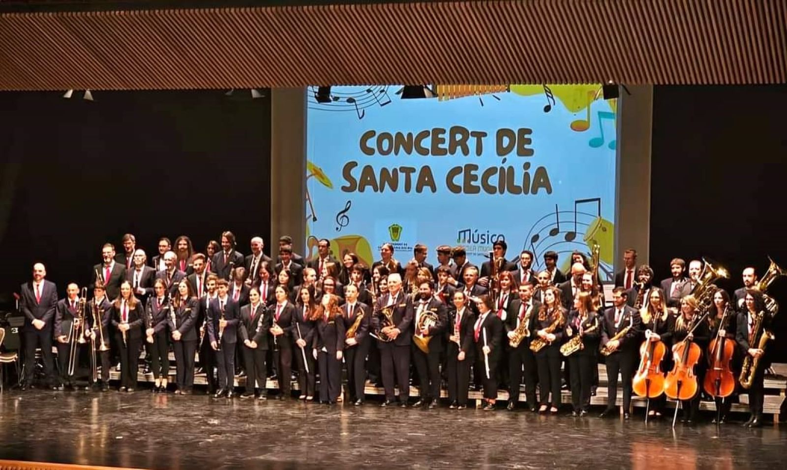 Èxit rotund del concert de les Bandes Municipals en honor a Santa Cecilia al Palau de Congressos