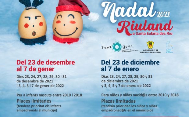 Santa Eulària abre las inscripciones para la segunda edición de la escuela de Navidad ‘Riuland’ el próximo 1 de diciembre