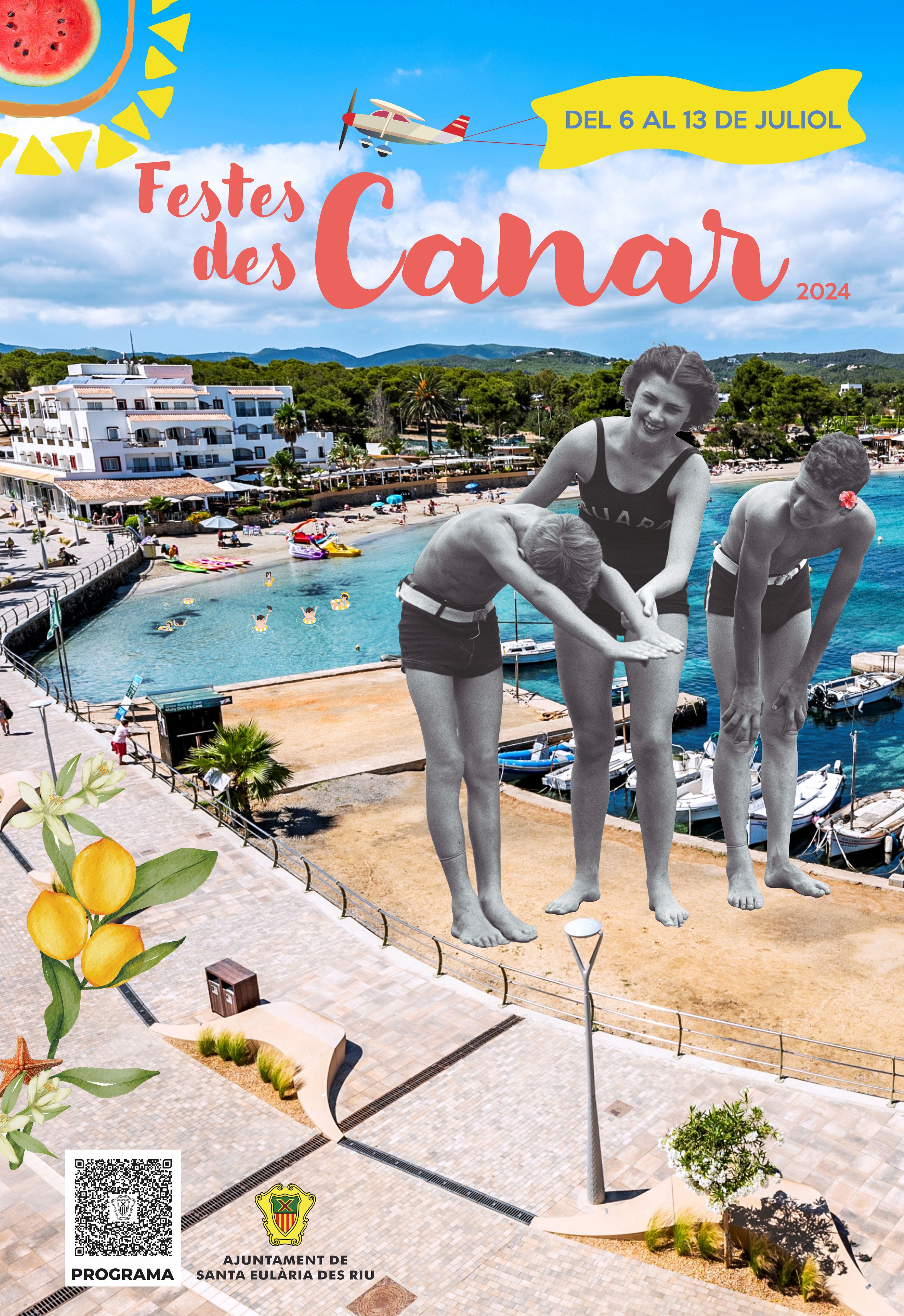 Las fiestas de es Canar contarán con deportes en la playa, fiestas para todos los públicos, tradición y varios conciertos
