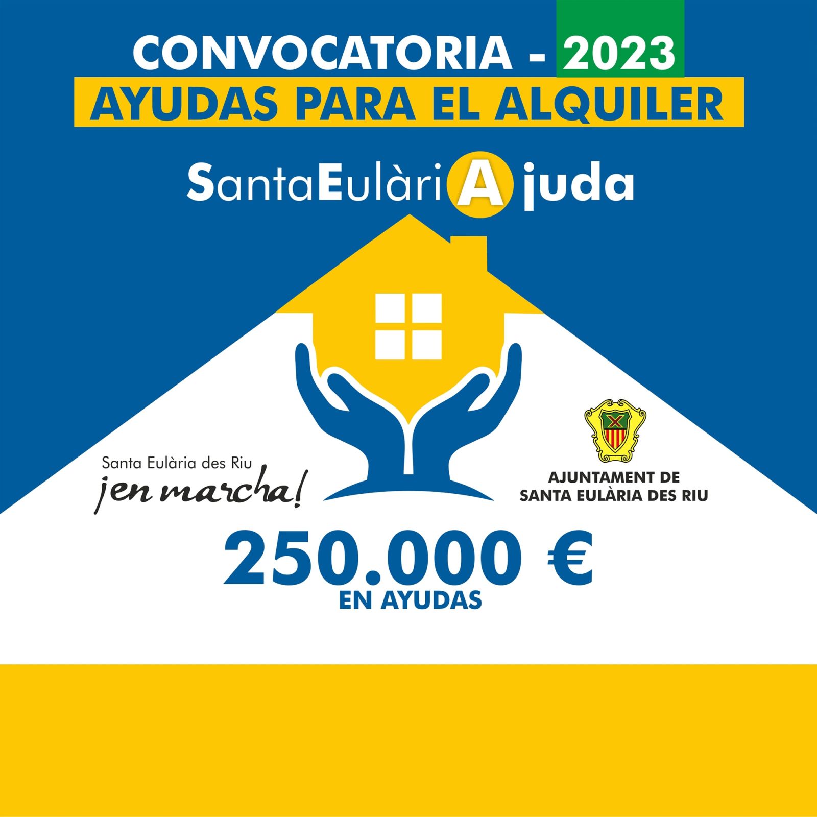 Casi 140 familias del municipio recibirán en los próximos días las ayudas municipales al alquiler de este 2023 dotadas con 250.000 euros