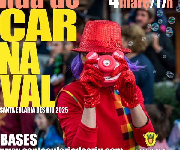 Todo listo para una nueva edición del Carnaval de Santa Eulària des Riu 2025