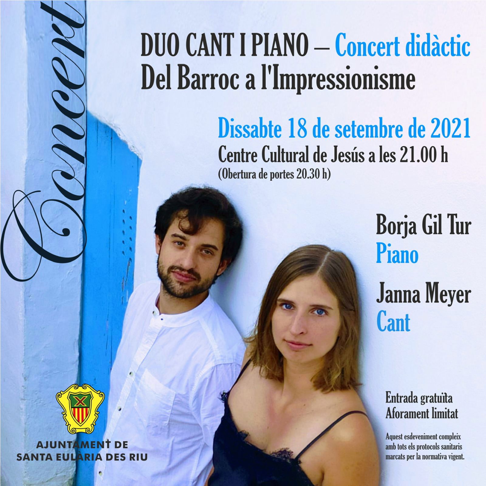 Un viatge per les diferents èpoques de la música clàssica en el concert ‘Del Barroc a l’Impressionisme’, el dissabte 18 al Centre Cultural de Jesús