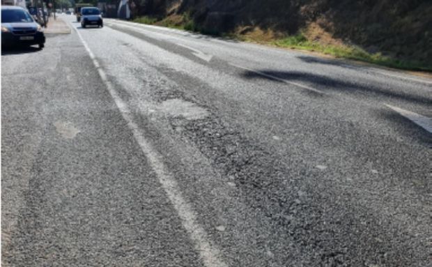El Consell d'Eivissa empieza este jueves las obras de rehabilitación de la carretera entre Can Clavos y Santa Eulària