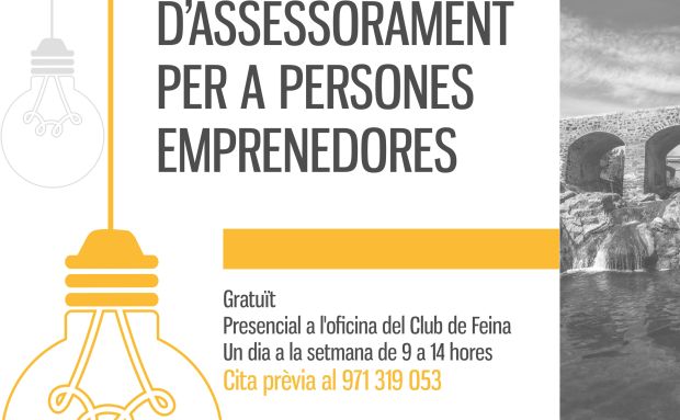 Santa Eulària obre un Servei Municipal per a Emprenedors amb assessorament totes les setmanes i tallers gratuïts específics