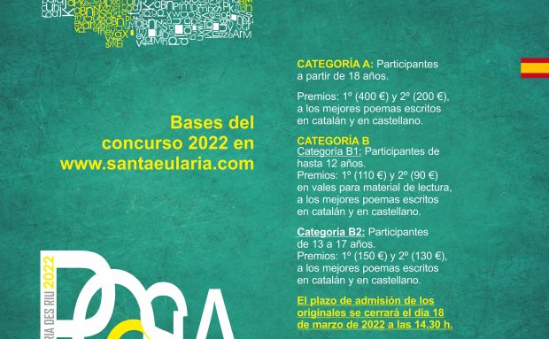 El Concurso Puig de Missa de Poesía celebra un cuarto de siglo con 2.160 euros en premios