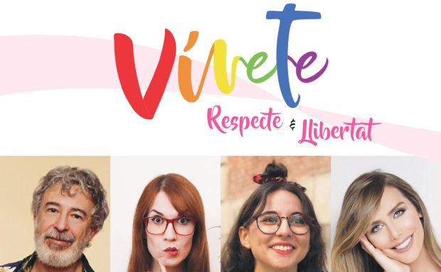 La población de Santa Eulària des Riu acoge la primera jornada 'Vívete, respeto y libertad’ de temática LGTBIQ+
