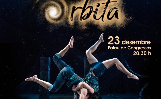 ‘Órbita’, dansa acrobàtica i música en el Palau de Congressos d'Eivissa el pròxim 23 de desembre