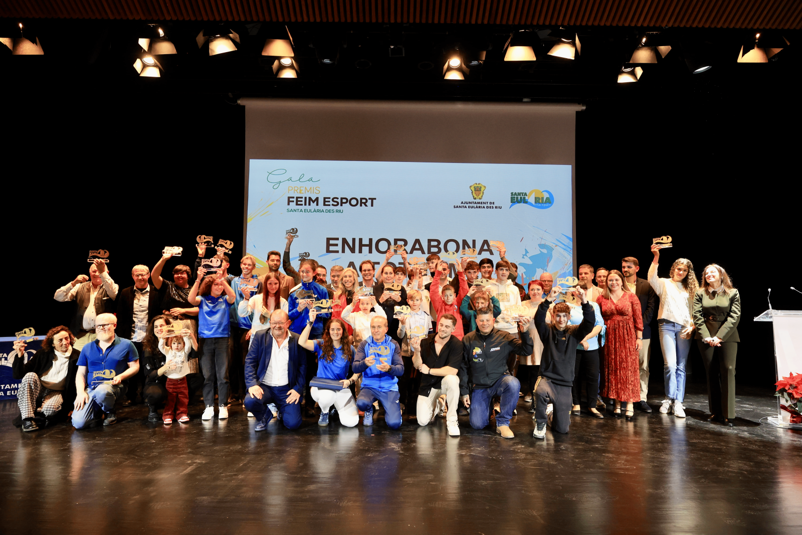 La piragüista Marta Noguera, gran protagonista de los Premios Feim Esport 2024 de Santa Eulària des Riu