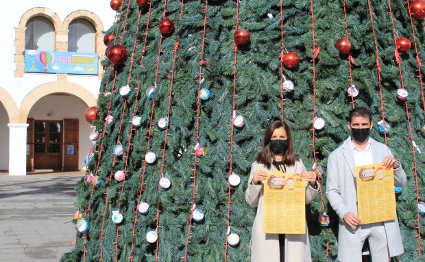El encendido de luces de este viernes inaugura unas fiestas de Navidad con un centenar de propuestas