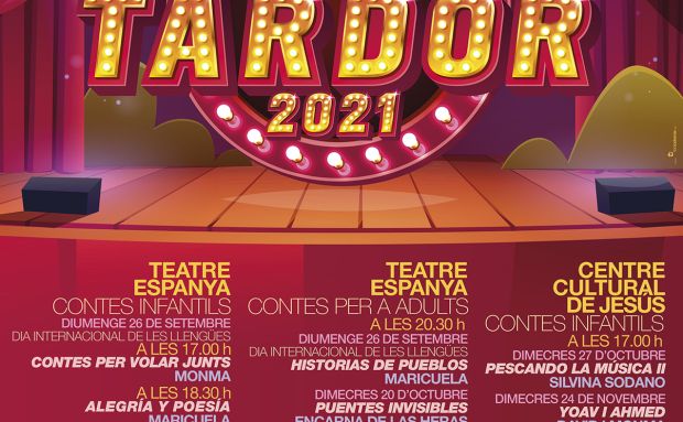 Diumenge s'inicia la temporada de ‘Contes de Tardor 2021', les actividats dels quals tendran intèrprets en llengua de signes