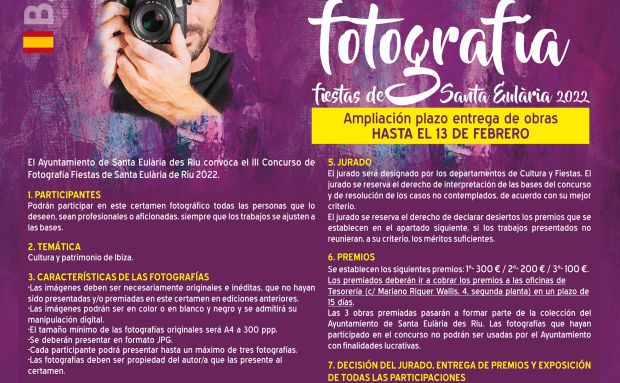 Exposición del Concurso de Fotografía Fiestas de Santa Eulària 2022