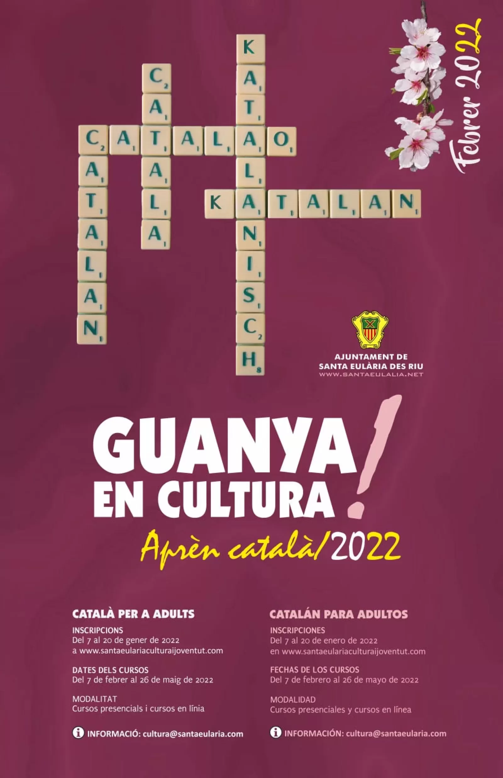 Ampliado hasta el miércoles 26 de enero el plazo para inscribirse en los cursos de catalán para personas adultas