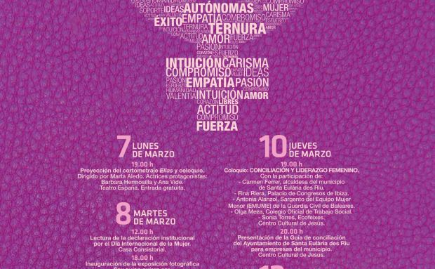 Actividades culturales, un manifiesto y presentación de una Guía de conciliación para empresas con motivo del Día de la Mujer