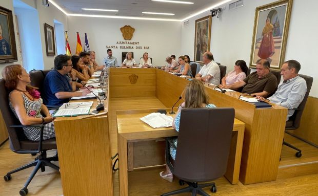 Santa Eulària solicita al Consell d’Eivissa la titularidad de las travesías de Ca na Negreta y Sant Carles para ejecutar la transformación de ambos entornos urbanos