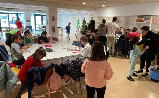 Un centenar de nens han participat a l'Escola de Nadal organitzada per l'Ajuntament de Santa Eulària des Riu