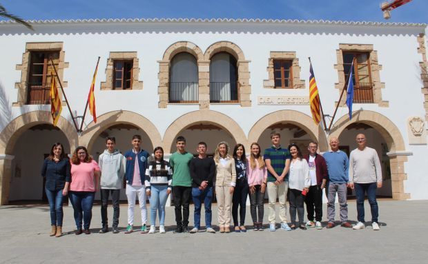 Recepció als estudiants guanyadors de les Olimpíades de Química de Balears