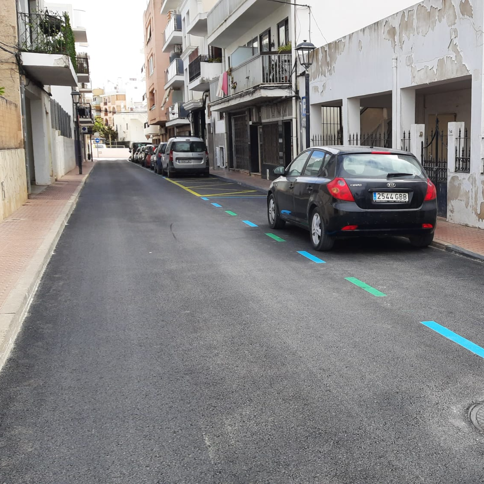L'Ajuntament inicia la segona fase de l'asfaltat de carrers del nucli de Santa Eulària dilluns que ve 8 de gener