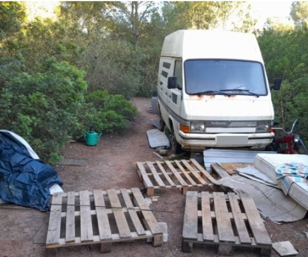 Una treintena de denuncias por acampada ilegal en diferentes zonas del municipio