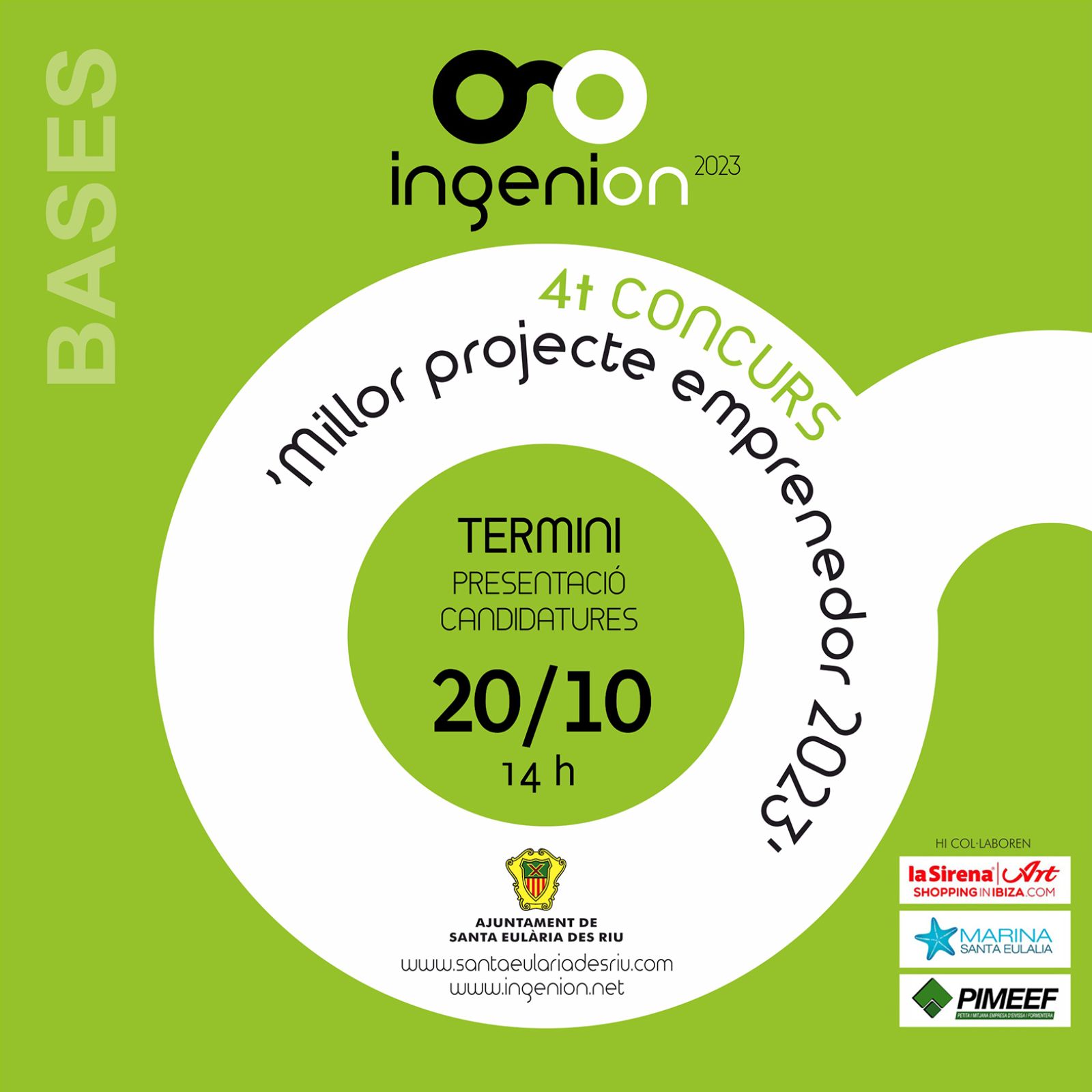 El Fòrum d'Emprenedors Ingenion repartirà 5.000 euros en metàl·lic entre els tres millors projectes empresarials que es presentin