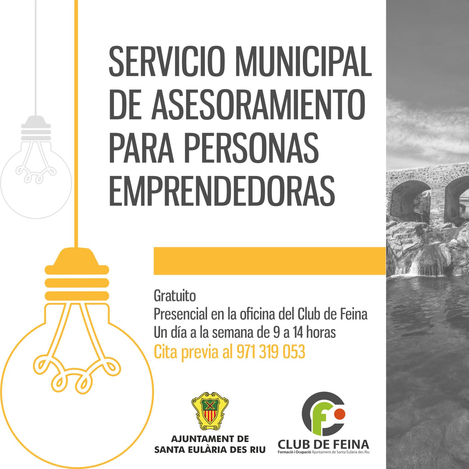 Santa Eulària abre un Servicio Municipal para Emprendedores con asesoramiento todas las semanas y talleres gratuitos específicos