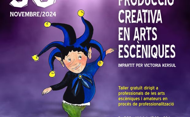 El departament de Cultura organitza un taller gratuït de producció creativa en arts escèniques