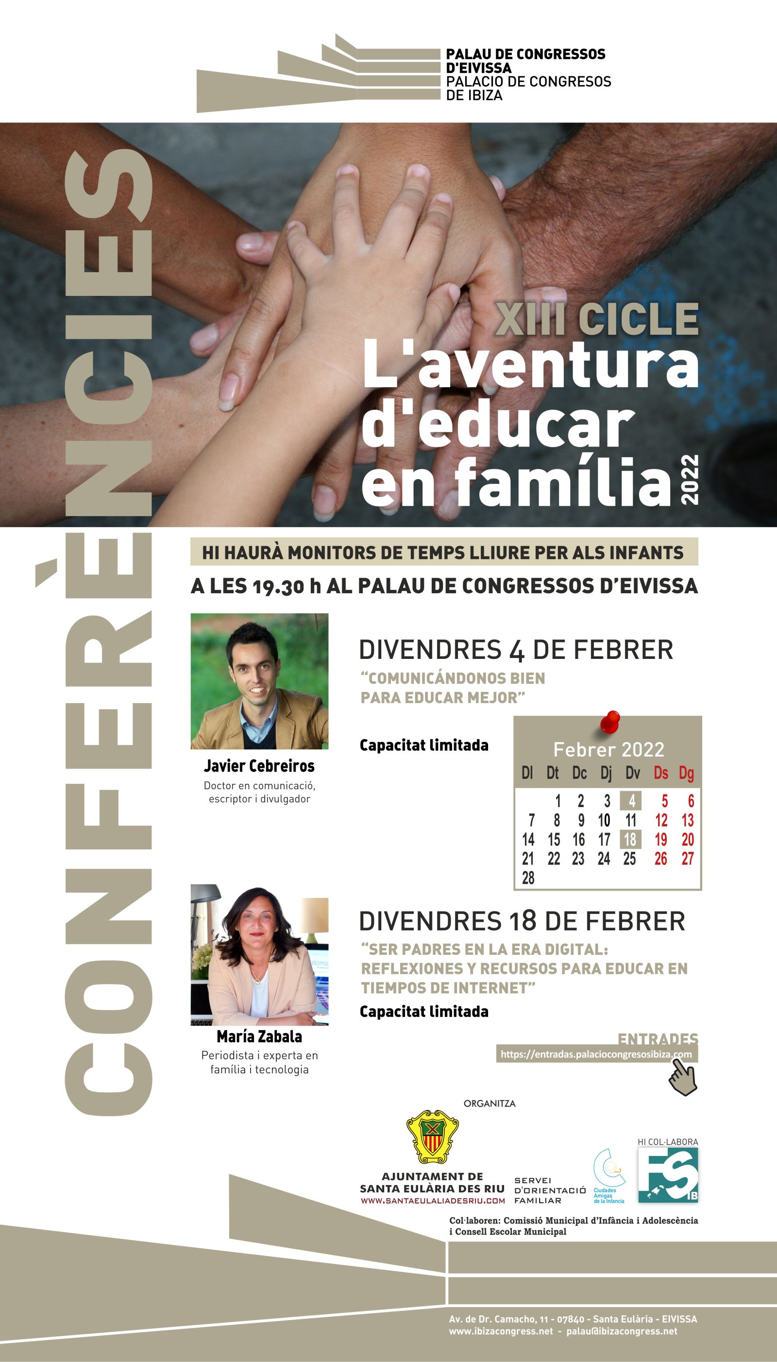 Los secretos de la comunicación intergeneracional con el especialista Javier Cebreiros en la primera conferencia de ‘La Aventura de Educar en Familia’