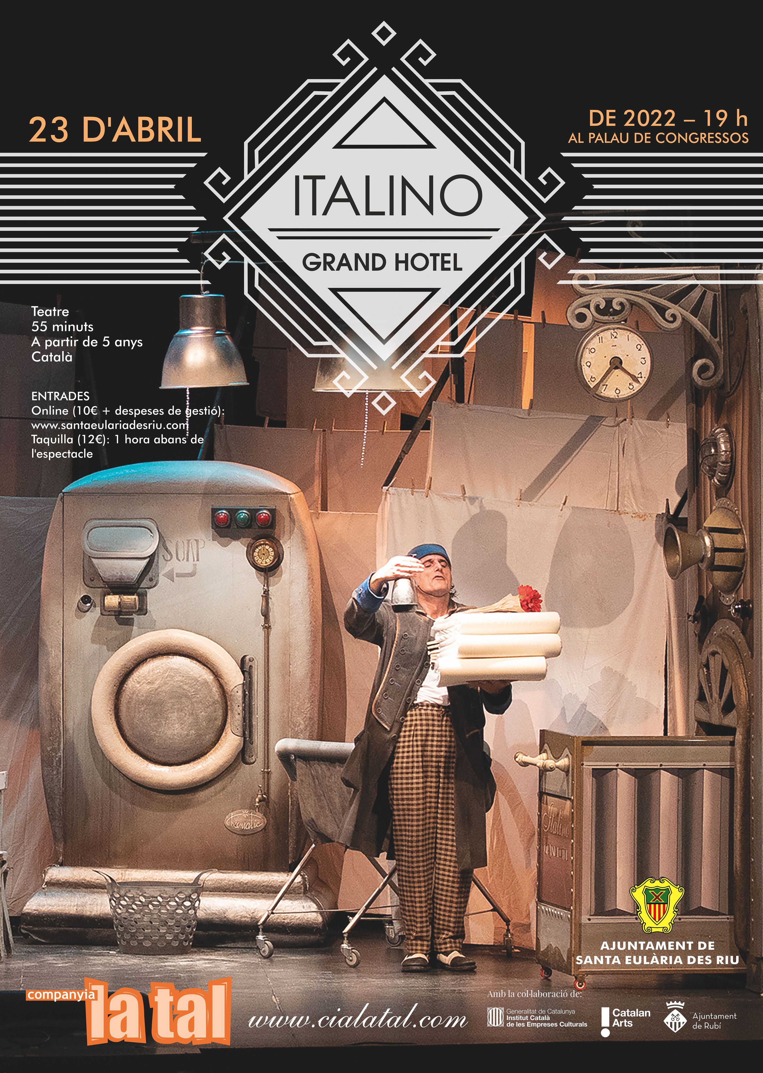 La imaginación toma la lavandería del ‘Italino Grand Hotel’, nuevo espectáculo en el Palacio de Congresos de Ibiza