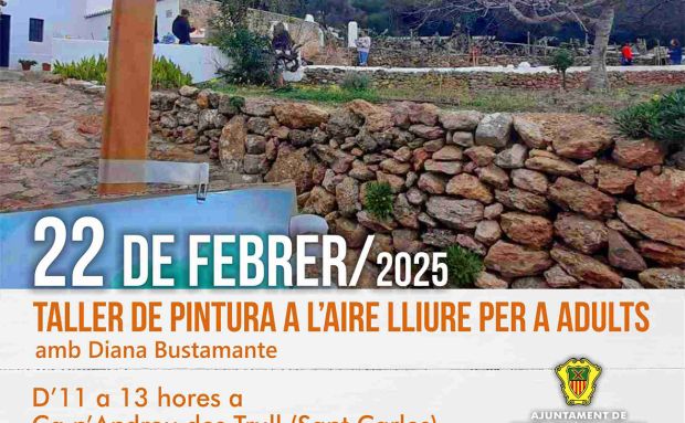 El museu etnogràfic Ca n'Andreu des Trull organitza el 22 de febrer un taller de pintura a l'aire lliure