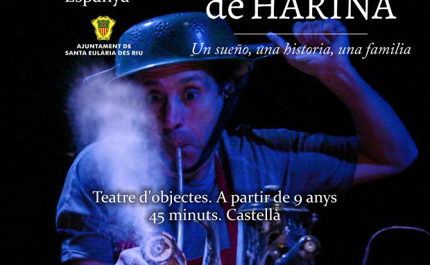 ‘Con un kilo de harina’, un espectacle en el Teatre Espanya per a explicar a menors i adults la immigració