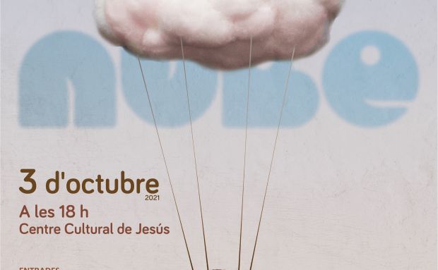Llega a las Pitiusas 'Nube Nube' un espectáculo de títeres dirigido al público familiar que trata sobre el amor
