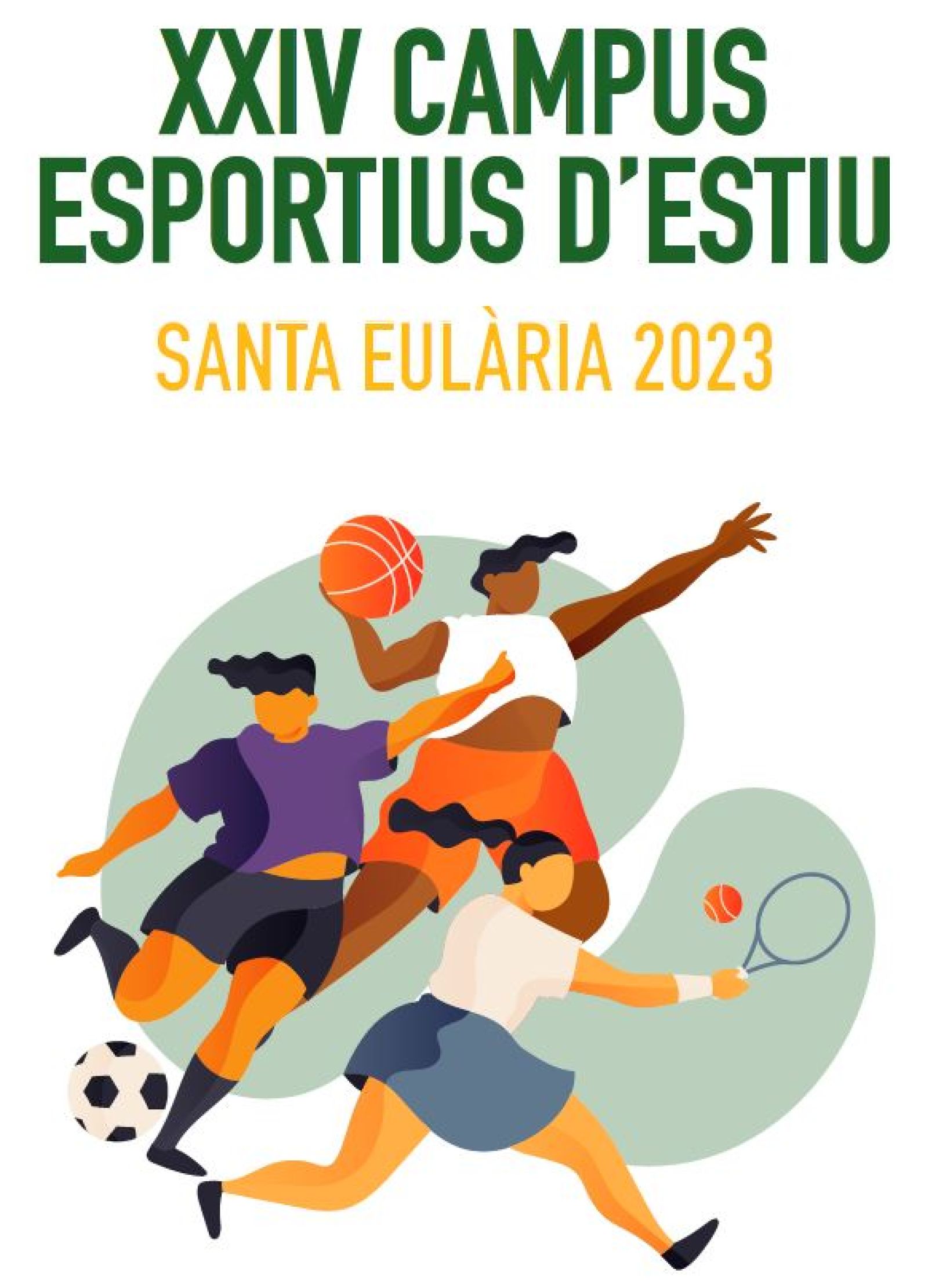 El Ayuntamiento de Santa Eulària des Riu y clubes ofrecen una quincena de Campus Deportivos este verano